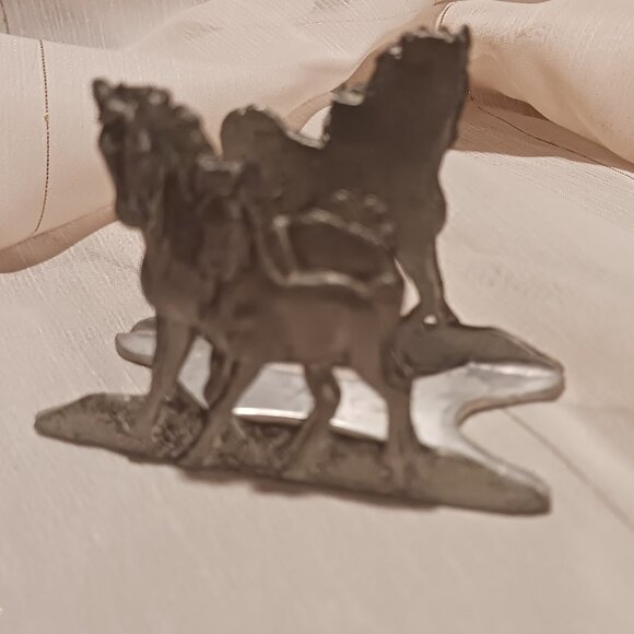 1995 Robert Hall Originals Pewter business card holder - Picture 6 of 6